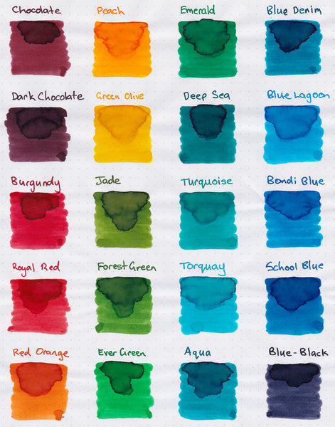 Random 10 Pack - Robert Oster Signature Ink