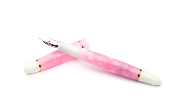 Lithos Pink/Ivory Fountain Pen - James Finniss