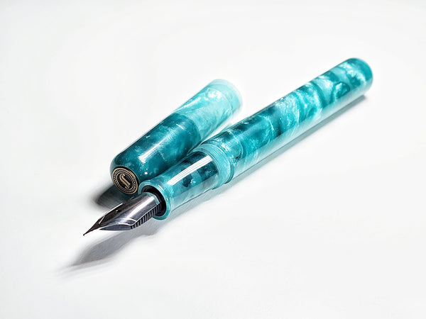 Stratos Turquoise Fountain Pen - James Finniss