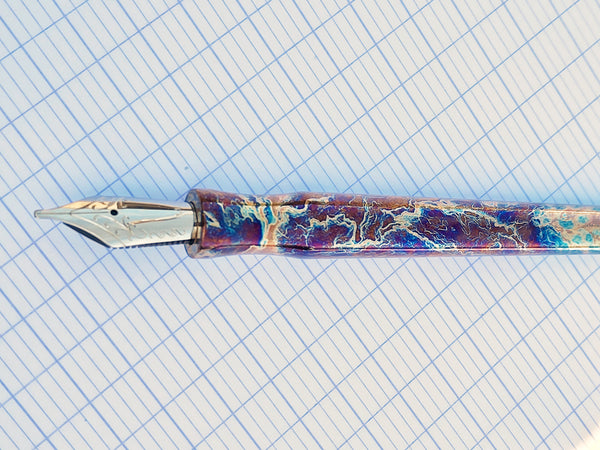 Serendipity Titanium Lightning - Hybrid Pen - James Finniss