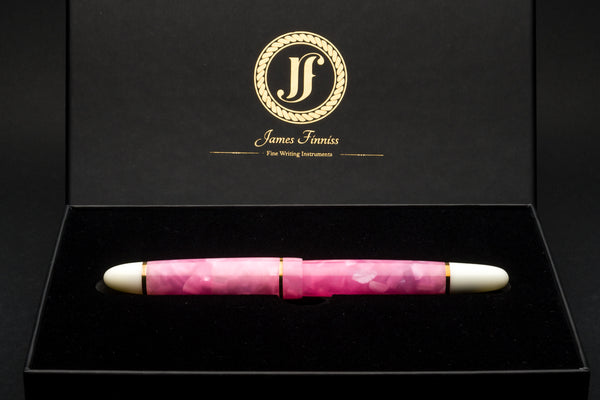 Lithos Pink/Ivory Fountain Pen - James Finniss