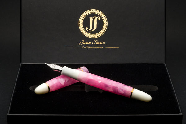 Lithos Pink/Ivory Fountain Pen - James Finniss