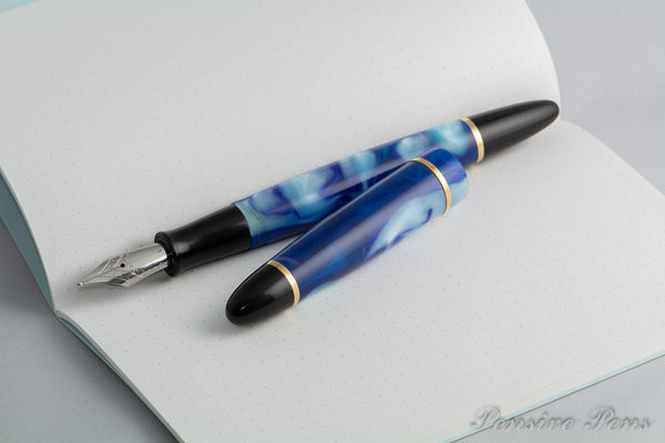 Lithos Blue Fountain Pen - James Finniss