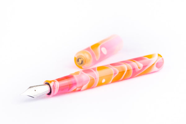 Stratos Tangerine Fountain Pen - James Finniss