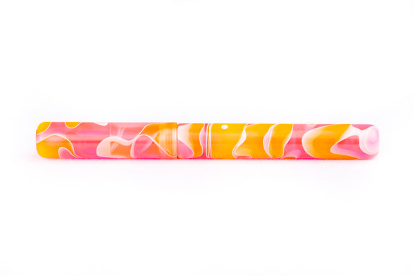 Stratos Tangerine Fountain Pen - James Finniss